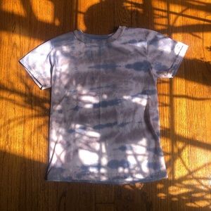 cropped tie dye shirt